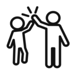 high-five icon